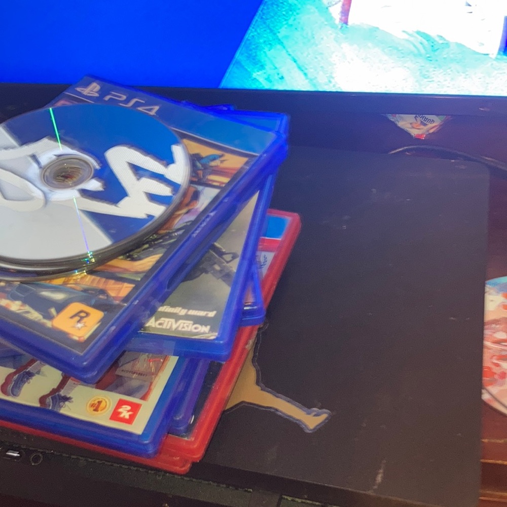 Ps4 and controllers and games for sale